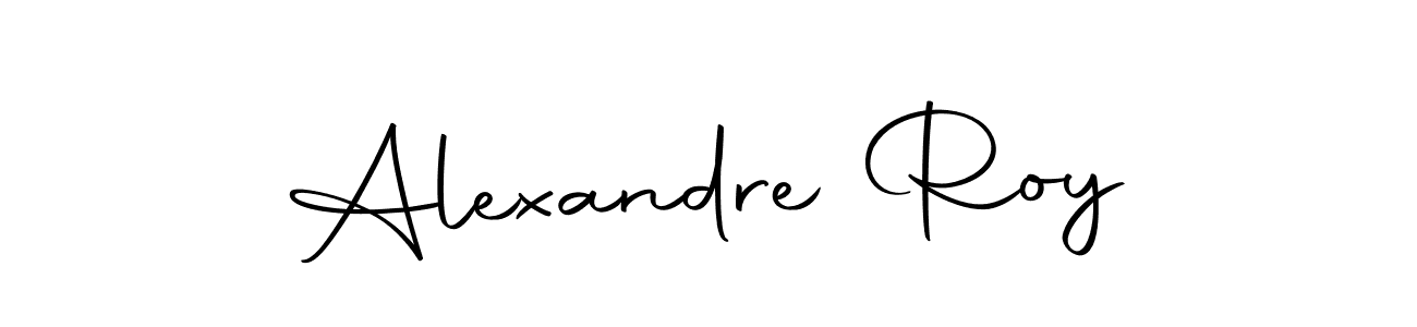 Create a beautiful signature design for name Alexandre Roy. With this signature (Autography-DOLnW) fonts, you can make a handwritten signature for free. Alexandre Roy signature style 10 images and pictures png