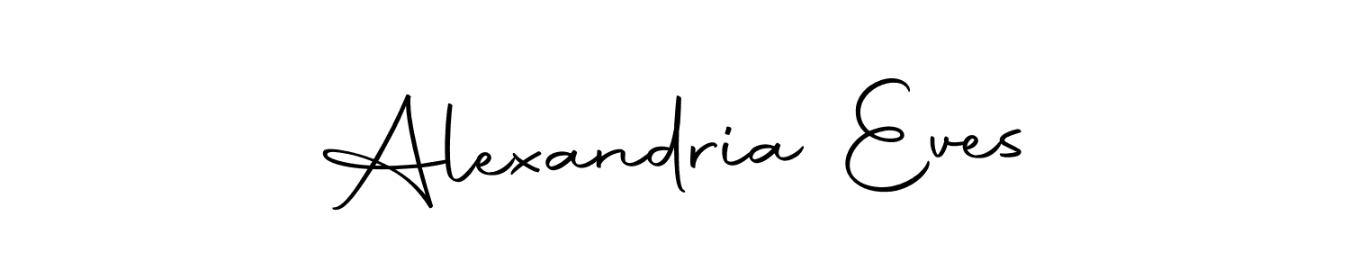 Make a beautiful signature design for name Alexandria Eves. Use this online signature maker to create a handwritten signature for free. Alexandria Eves signature style 10 images and pictures png