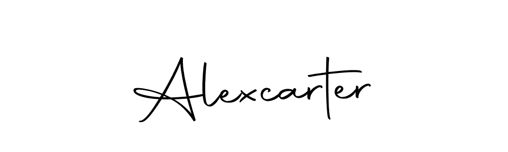 Also we have Alexcarter name is the best signature style. Create professional handwritten signature collection using Autography-DOLnW autograph style. Alexcarter signature style 10 images and pictures png