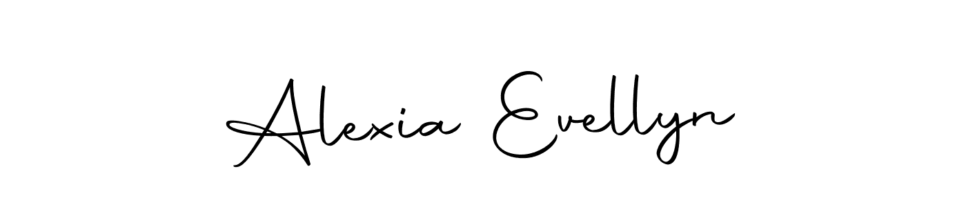 Also we have Alexia Evellyn name is the best signature style. Create professional handwritten signature collection using Autography-DOLnW autograph style. Alexia Evellyn signature style 10 images and pictures png