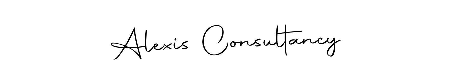 Create a beautiful signature design for name Alexis Consultancy. With this signature (Autography-DOLnW) fonts, you can make a handwritten signature for free. Alexis Consultancy signature style 10 images and pictures png