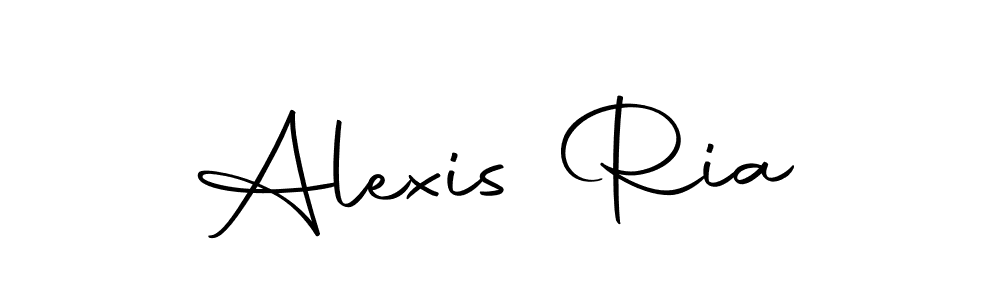 Create a beautiful signature design for name Alexis Ria. With this signature (Autography-DOLnW) fonts, you can make a handwritten signature for free. Alexis Ria signature style 10 images and pictures png