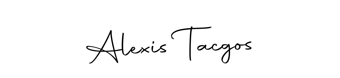 Make a beautiful signature design for name Alexis Tacgos. With this signature (Autography-DOLnW) style, you can create a handwritten signature for free. Alexis Tacgos signature style 10 images and pictures png
