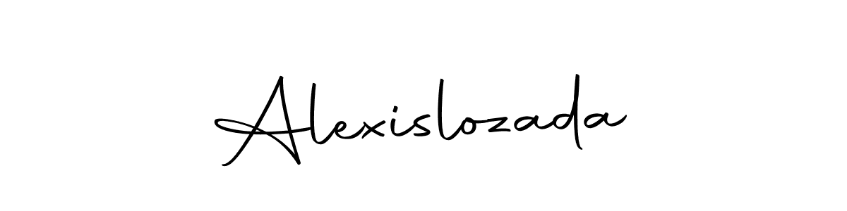 Make a beautiful signature design for name Alexislozada. Use this online signature maker to create a handwritten signature for free. Alexislozada signature style 10 images and pictures png