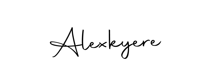 Also we have Alexkyere name is the best signature style. Create professional handwritten signature collection using Autography-DOLnW autograph style. Alexkyere signature style 10 images and pictures png