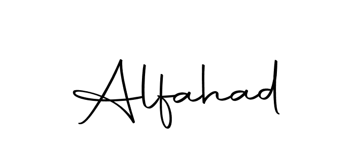 How to make Alfahad name signature. Use Autography-DOLnW style for creating short signs online. This is the latest handwritten sign. Alfahad signature style 10 images and pictures png