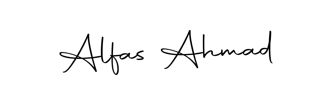 Create a beautiful signature design for name Alfas Ahmad. With this signature (Autography-DOLnW) fonts, you can make a handwritten signature for free. Alfas Ahmad signature style 10 images and pictures png