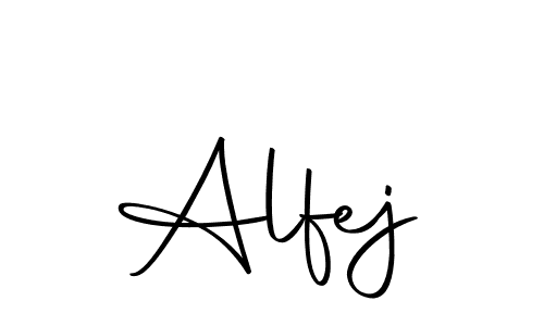 Create a beautiful signature design for name Alfej. With this signature (Autography-DOLnW) fonts, you can make a handwritten signature for free. Alfej signature style 10 images and pictures png