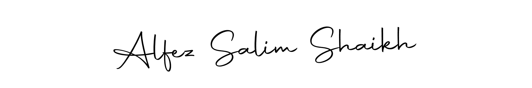 Here are the top 10 professional signature styles for the name Alfez Salim Shaikh. These are the best autograph styles you can use for your name. Alfez Salim Shaikh signature style 10 images and pictures png