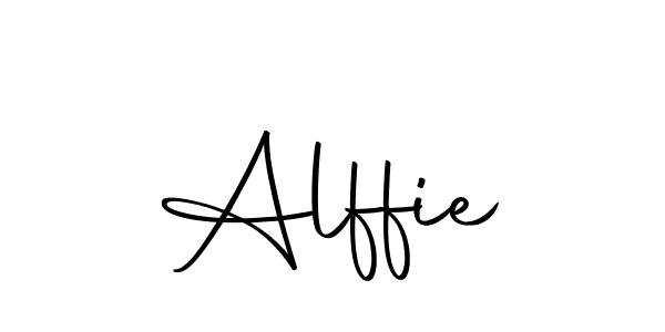 Similarly Autography-DOLnW is the best handwritten signature design. Signature creator online .You can use it as an online autograph creator for name Alffie. Alffie signature style 10 images and pictures png