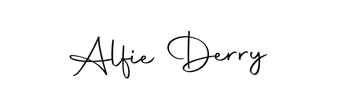 Make a short Alfie Derry signature style. Manage your documents anywhere anytime using Autography-DOLnW. Create and add eSignatures, submit forms, share and send files easily. Alfie Derry signature style 10 images and pictures png