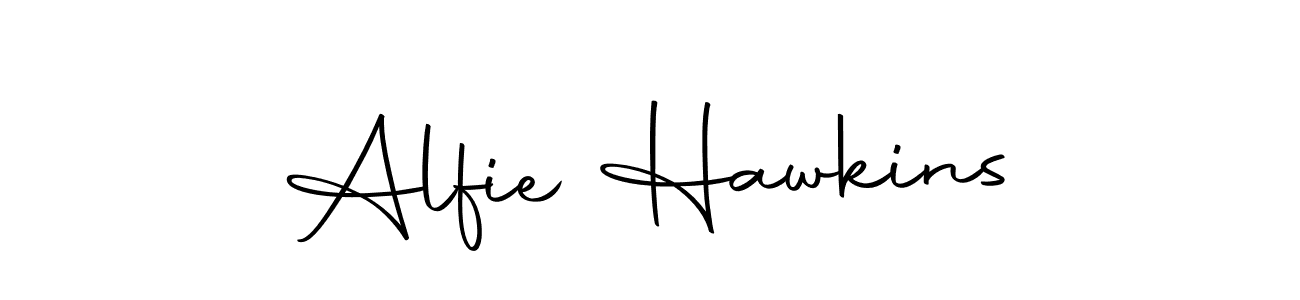 Here are the top 10 professional signature styles for the name Alfie Hawkins. These are the best autograph styles you can use for your name. Alfie Hawkins signature style 10 images and pictures png