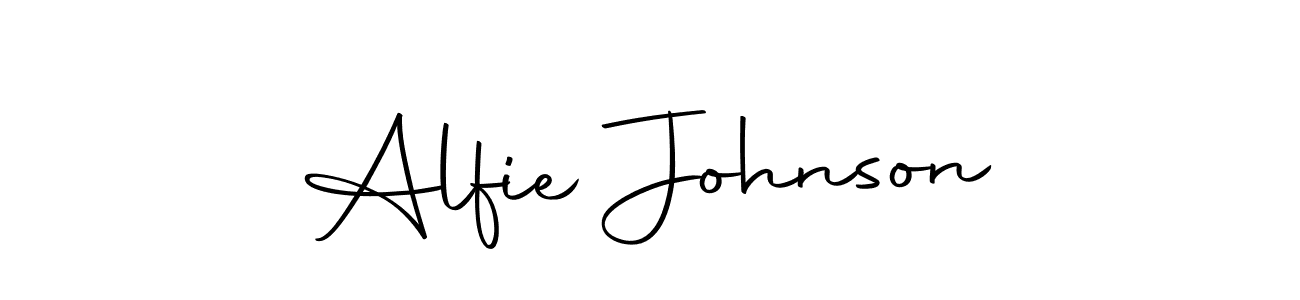 It looks lik you need a new signature style for name Alfie Johnson. Design unique handwritten (Autography-DOLnW) signature with our free signature maker in just a few clicks. Alfie Johnson signature style 10 images and pictures png