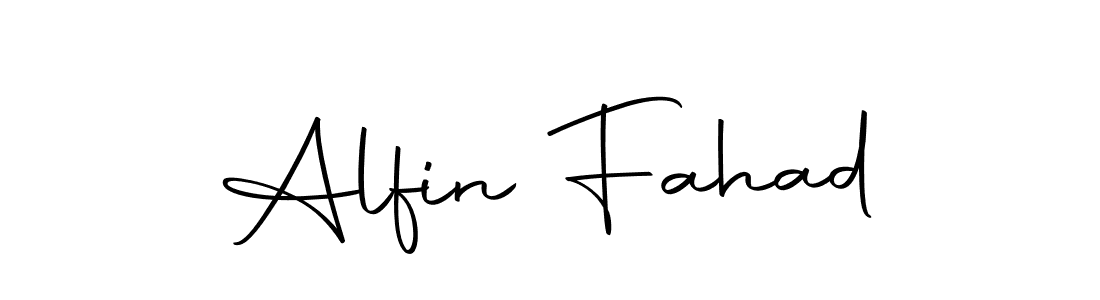 The best way (Autography-DOLnW) to make a short signature is to pick only two or three words in your name. The name Alfin Fahad include a total of six letters. For converting this name. Alfin Fahad signature style 10 images and pictures png