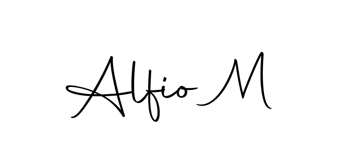 Similarly Autography-DOLnW is the best handwritten signature design. Signature creator online .You can use it as an online autograph creator for name Alfio M. Alfio M signature style 10 images and pictures png