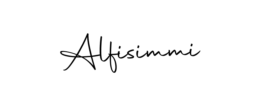 Make a beautiful signature design for name Alfisimmi. With this signature (Autography-DOLnW) style, you can create a handwritten signature for free. Alfisimmi signature style 10 images and pictures png
