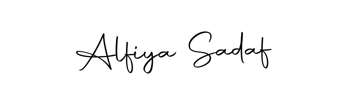 Make a beautiful signature design for name Alfiya Sadaf. With this signature (Autography-DOLnW) style, you can create a handwritten signature for free. Alfiya Sadaf signature style 10 images and pictures png