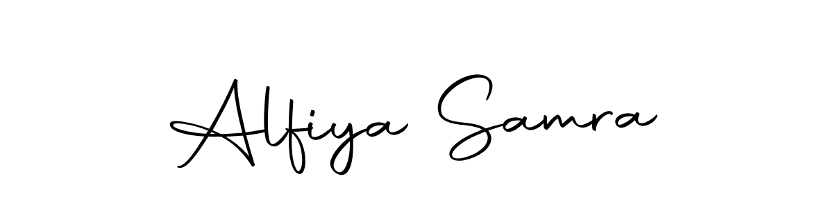Make a beautiful signature design for name Alfiya Samra. Use this online signature maker to create a handwritten signature for free. Alfiya Samra signature style 10 images and pictures png