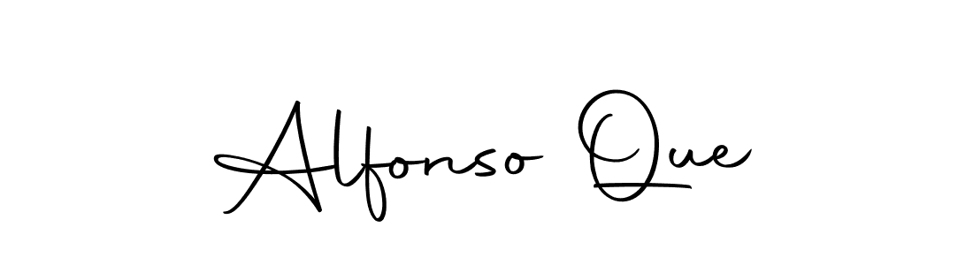 You should practise on your own different ways (Autography-DOLnW) to write your name (Alfonso Que) in signature. don't let someone else do it for you. Alfonso Que signature style 10 images and pictures png