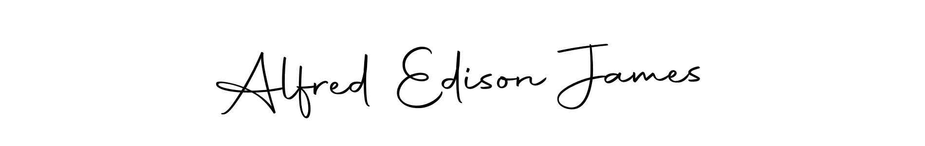 Once you've used our free online signature maker to create your best signature Autography-DOLnW style, it's time to enjoy all of the benefits that Alfred Edison James name signing documents. Alfred Edison James signature style 10 images and pictures png