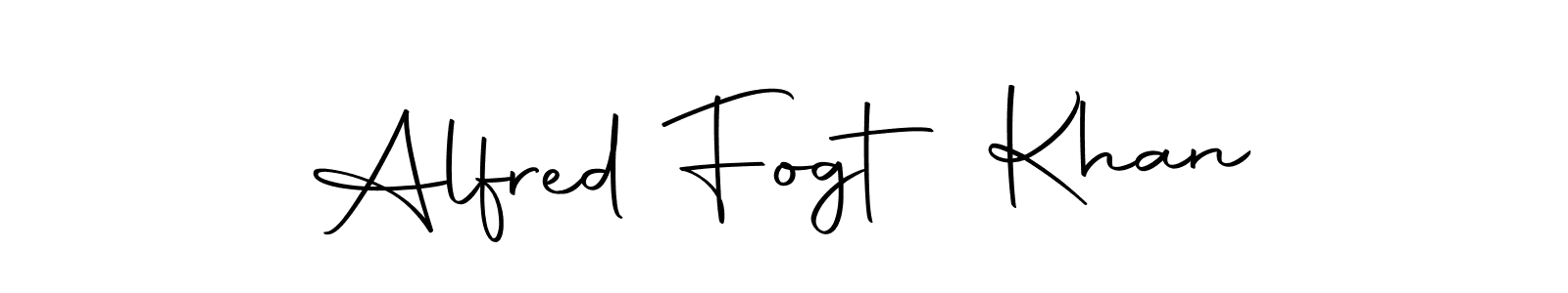 It looks lik you need a new signature style for name Alfred Fogt Khan. Design unique handwritten (Autography-DOLnW) signature with our free signature maker in just a few clicks. Alfred Fogt Khan signature style 10 images and pictures png