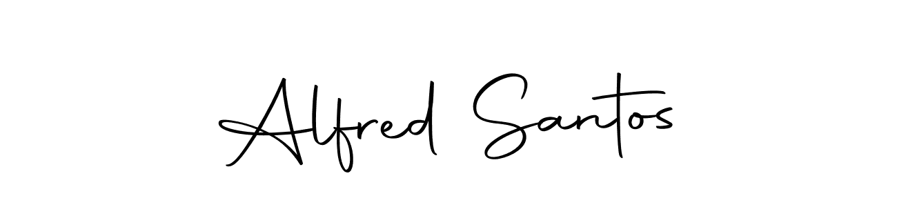 How to make Alfred Santos signature? Autography-DOLnW is a professional autograph style. Create handwritten signature for Alfred Santos name. Alfred Santos signature style 10 images and pictures png