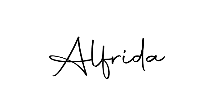 Here are the top 10 professional signature styles for the name Alfrida. These are the best autograph styles you can use for your name. Alfrida signature style 10 images and pictures png