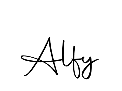 Make a beautiful signature design for name Alfy. With this signature (Autography-DOLnW) style, you can create a handwritten signature for free. Alfy signature style 10 images and pictures png