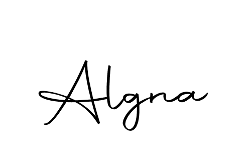 Also we have Algna name is the best signature style. Create professional handwritten signature collection using Autography-DOLnW autograph style. Algna signature style 10 images and pictures png