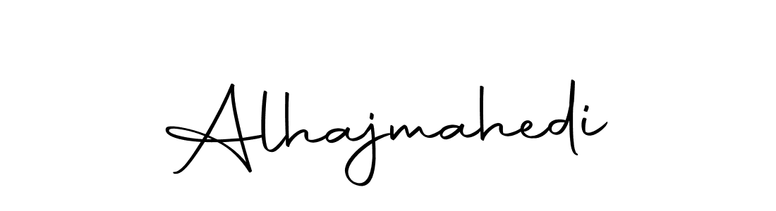 Design your own signature with our free online signature maker. With this signature software, you can create a handwritten (Autography-DOLnW) signature for name Alhajmahedi. Alhajmahedi signature style 10 images and pictures png