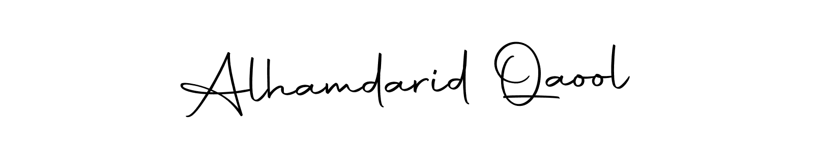 How to Draw Alhamdarid Qaool signature style? Autography-DOLnW is a latest design signature styles for name Alhamdarid Qaool. Alhamdarid Qaool signature style 10 images and pictures png