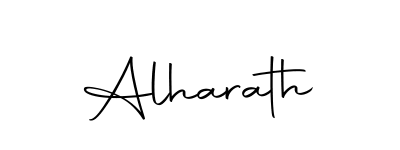 How to make Alharath signature? Autography-DOLnW is a professional autograph style. Create handwritten signature for Alharath name. Alharath signature style 10 images and pictures png