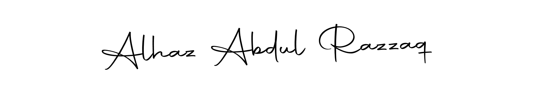Autography-DOLnW is a professional signature style that is perfect for those who want to add a touch of class to their signature. It is also a great choice for those who want to make their signature more unique. Get Alhaz Abdul Razzaq name to fancy signature for free. Alhaz Abdul Razzaq signature style 10 images and pictures png