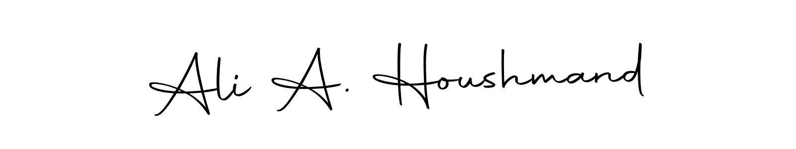 How to make Ali A. Houshmand signature? Autography-DOLnW is a professional autograph style. Create handwritten signature for Ali A. Houshmand name. Ali A. Houshmand signature style 10 images and pictures png