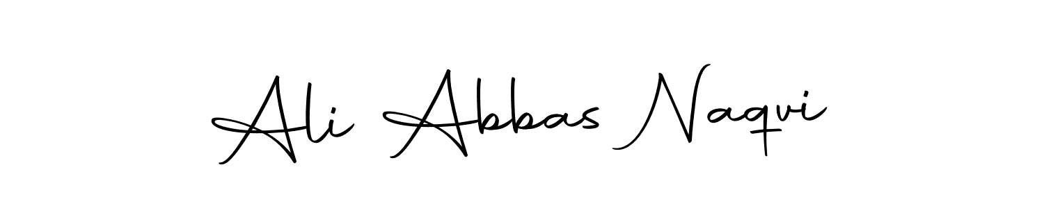 Ali Abbas Naqvi stylish signature style. Best Handwritten Sign (Autography-DOLnW) for my name. Handwritten Signature Collection Ideas for my name Ali Abbas Naqvi. Ali Abbas Naqvi signature style 10 images and pictures png