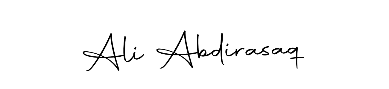 Ali Abdirasaq stylish signature style. Best Handwritten Sign (Autography-DOLnW) for my name. Handwritten Signature Collection Ideas for my name Ali Abdirasaq. Ali Abdirasaq signature style 10 images and pictures png