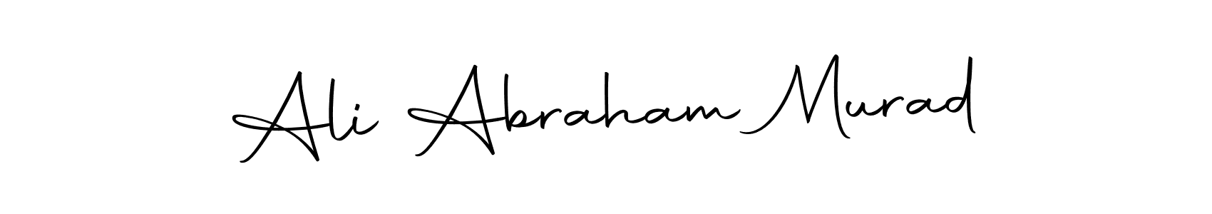 Make a beautiful signature design for name Ali Abraham Murad. With this signature (Autography-DOLnW) style, you can create a handwritten signature for free. Ali Abraham Murad signature style 10 images and pictures png