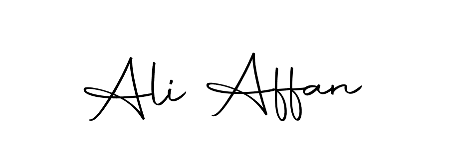 You can use this online signature creator to create a handwritten signature for the name Ali Affan. This is the best online autograph maker. Ali Affan signature style 10 images and pictures png