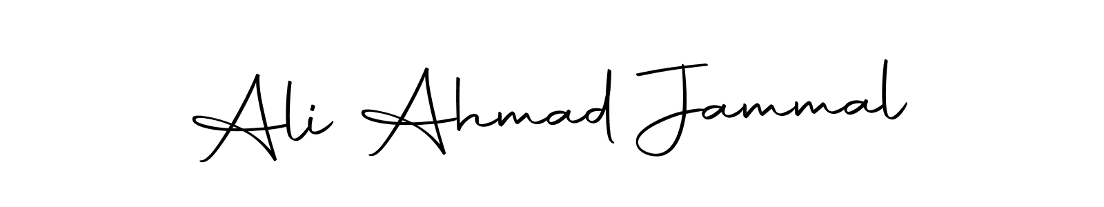 Create a beautiful signature design for name Ali Ahmad Jammal. With this signature (Autography-DOLnW) fonts, you can make a handwritten signature for free. Ali Ahmad Jammal signature style 10 images and pictures png