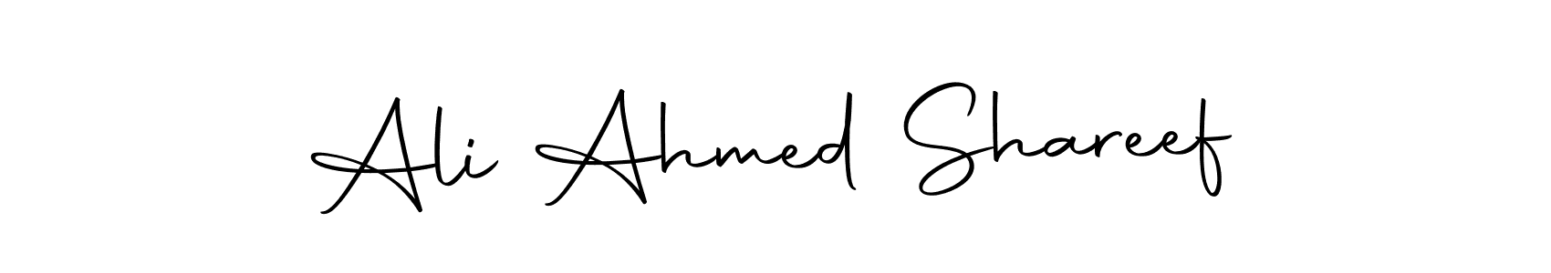 How to make Ali Ahmed Shareef signature? Autography-DOLnW is a professional autograph style. Create handwritten signature for Ali Ahmed Shareef name. Ali Ahmed Shareef signature style 10 images and pictures png