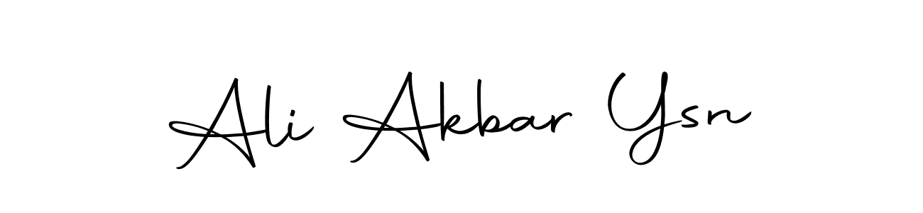Ali Akbar Ysn stylish signature style. Best Handwritten Sign (Autography-DOLnW) for my name. Handwritten Signature Collection Ideas for my name Ali Akbar Ysn. Ali Akbar Ysn signature style 10 images and pictures png