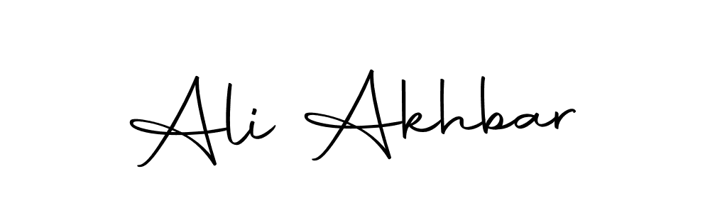 You should practise on your own different ways (Autography-DOLnW) to write your name (Ali Akhbar) in signature. don't let someone else do it for you. Ali Akhbar signature style 10 images and pictures png