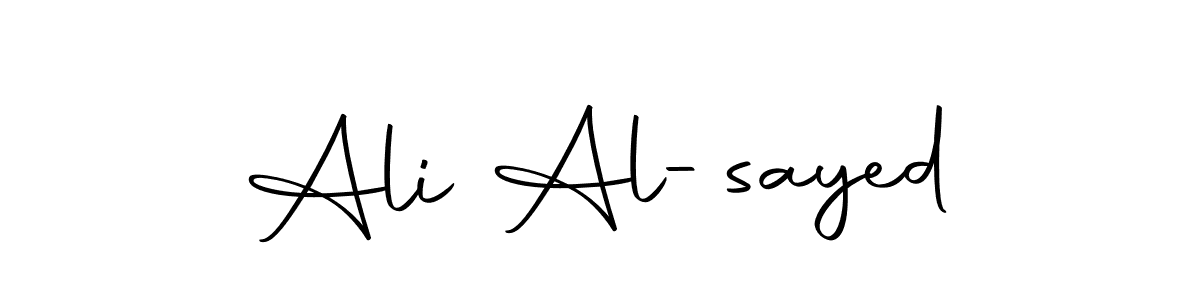 Make a beautiful signature design for name Ali Al-sayed. Use this online signature maker to create a handwritten signature for free. Ali Al-sayed signature style 10 images and pictures png