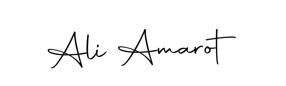 Use a signature maker to create a handwritten signature online. With this signature software, you can design (Autography-DOLnW) your own signature for name Ali Amarot. Ali Amarot signature style 10 images and pictures png