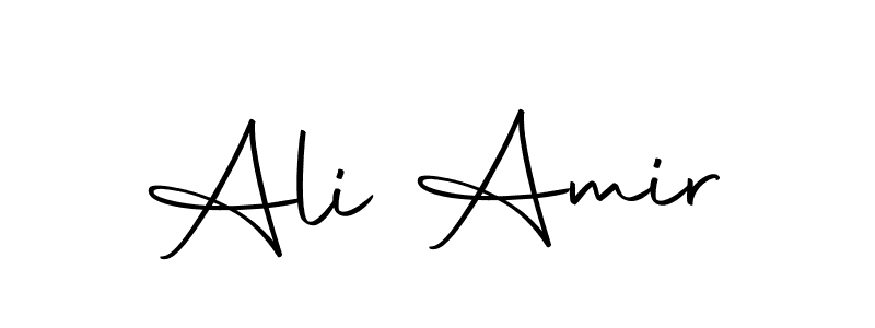 Design your own signature with our free online signature maker. With this signature software, you can create a handwritten (Autography-DOLnW) signature for name Ali Amir. Ali Amir signature style 10 images and pictures png
