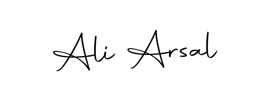 Design your own signature with our free online signature maker. With this signature software, you can create a handwritten (Autography-DOLnW) signature for name Ali Arsal. Ali Arsal signature style 10 images and pictures png