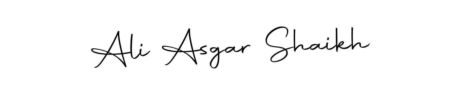 This is the best signature style for the Ali Asgar Shaikh name. Also you like these signature font (Autography-DOLnW). Mix name signature. Ali Asgar Shaikh signature style 10 images and pictures png