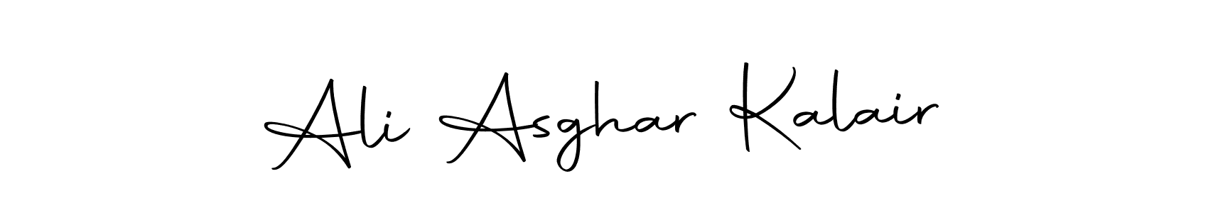 Make a short Ali Asghar Kalair signature style. Manage your documents anywhere anytime using Autography-DOLnW. Create and add eSignatures, submit forms, share and send files easily. Ali Asghar Kalair signature style 10 images and pictures png