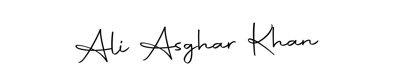 Make a short Ali Asghar Khan signature style. Manage your documents anywhere anytime using Autography-DOLnW. Create and add eSignatures, submit forms, share and send files easily. Ali Asghar Khan signature style 10 images and pictures png