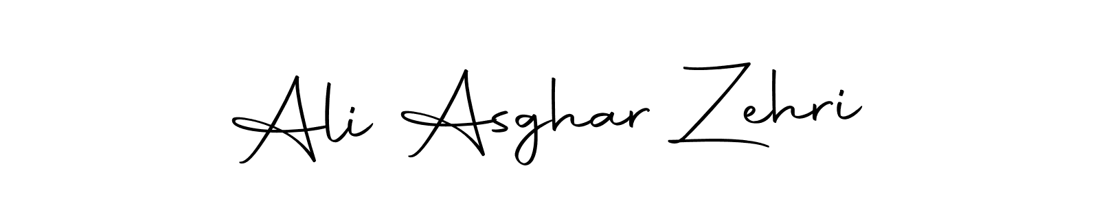 Design your own signature with our free online signature maker. With this signature software, you can create a handwritten (Autography-DOLnW) signature for name Ali Asghar Zehri. Ali Asghar Zehri signature style 10 images and pictures png